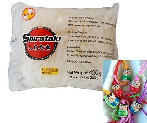 10er Pack ~ [10x 420g / 200g ATG] Konjak Nudeln Shirataki in "Udon-Form" aus Konjakmehl Konjac #9 Cover