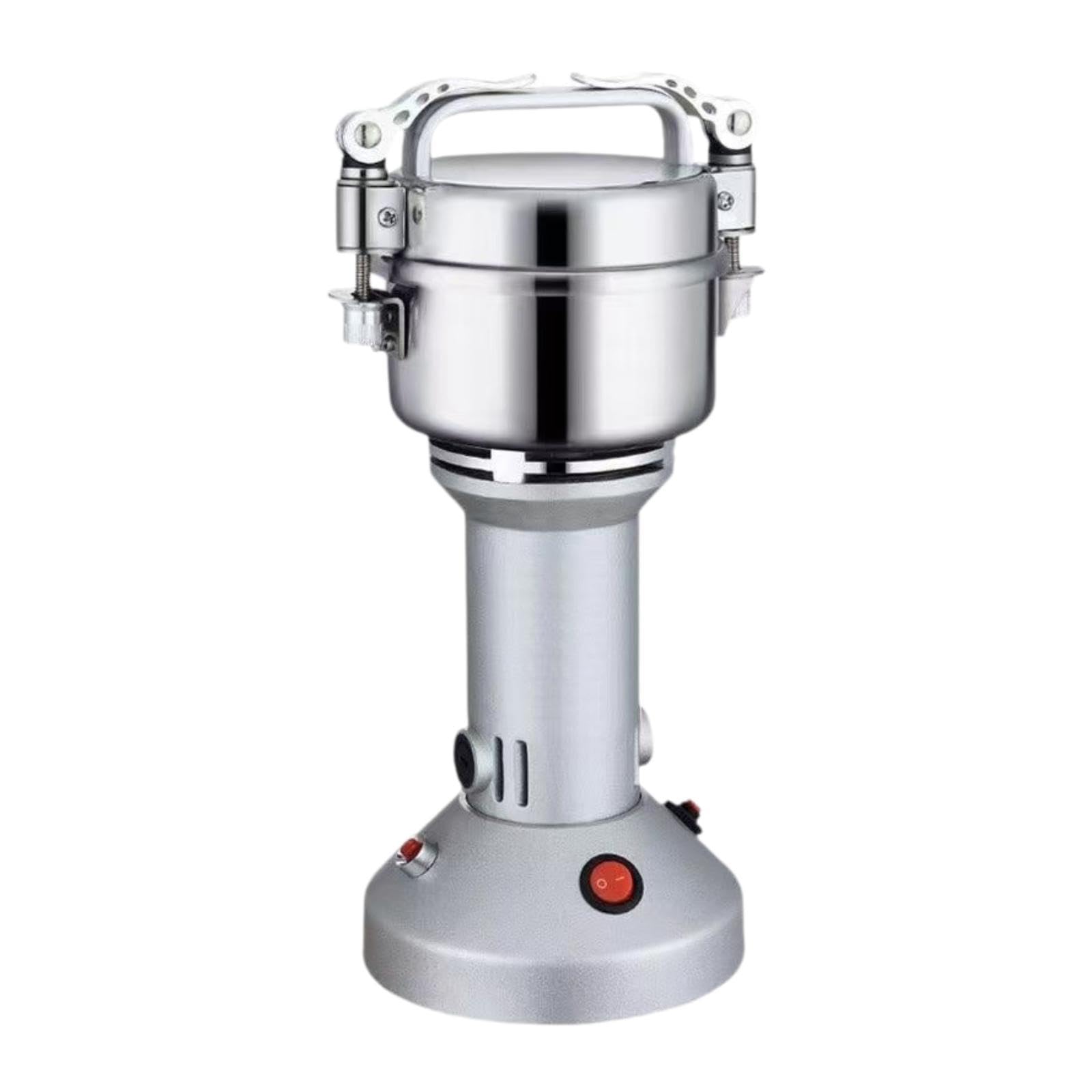 Electric Grain Mill Grinder 150G Fine Powder Machine fo | Electric Grain Mill Grinder 150G Fine Powder Machine for Dry Grains Nut Corn Steel-image-13