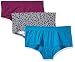 Fruit of the Loom Women's 3 Pack Cotton boyshort Panty, Colors may vary