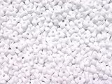 JOLLY STORE Crafts 1,000pc. White color Tri Beads
