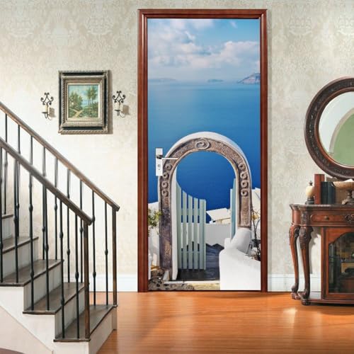 【Adesivi per Porte Artistici】: I murali per porte presentano stampe vegetali ad alta definizione, con colori vivaci che rimangono luminosi e non sbiadiscono nel tempo. Il design artistico moderno crea un effetto visivo sorprendente, dando nuova vita ai tuoi ambienti
