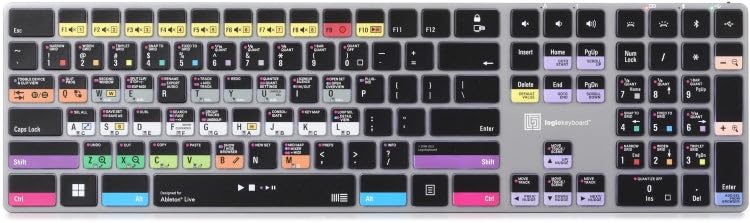 Logickeyboard Titan Wireless Backlit Keyboard for Ableton...