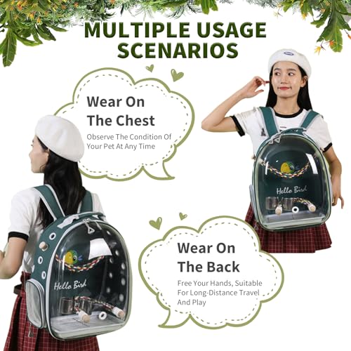 PETCUTE-Multifunktionaler-Rucksack-fur-Vogel-mit-Holzstab-Leichte-Trager-Vogel-Transporttasche-Papageien-Reiserucksack-mit-Edelstahl-Tablett-und-Stehstange-Vogel-Transportbox-Rosa | Dealmeister.io Alt tag für bilder post titel