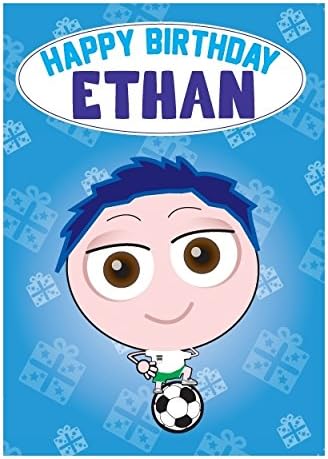 Carte D Anniversaire Ethan Amazon Fr Fournitures De Bureau