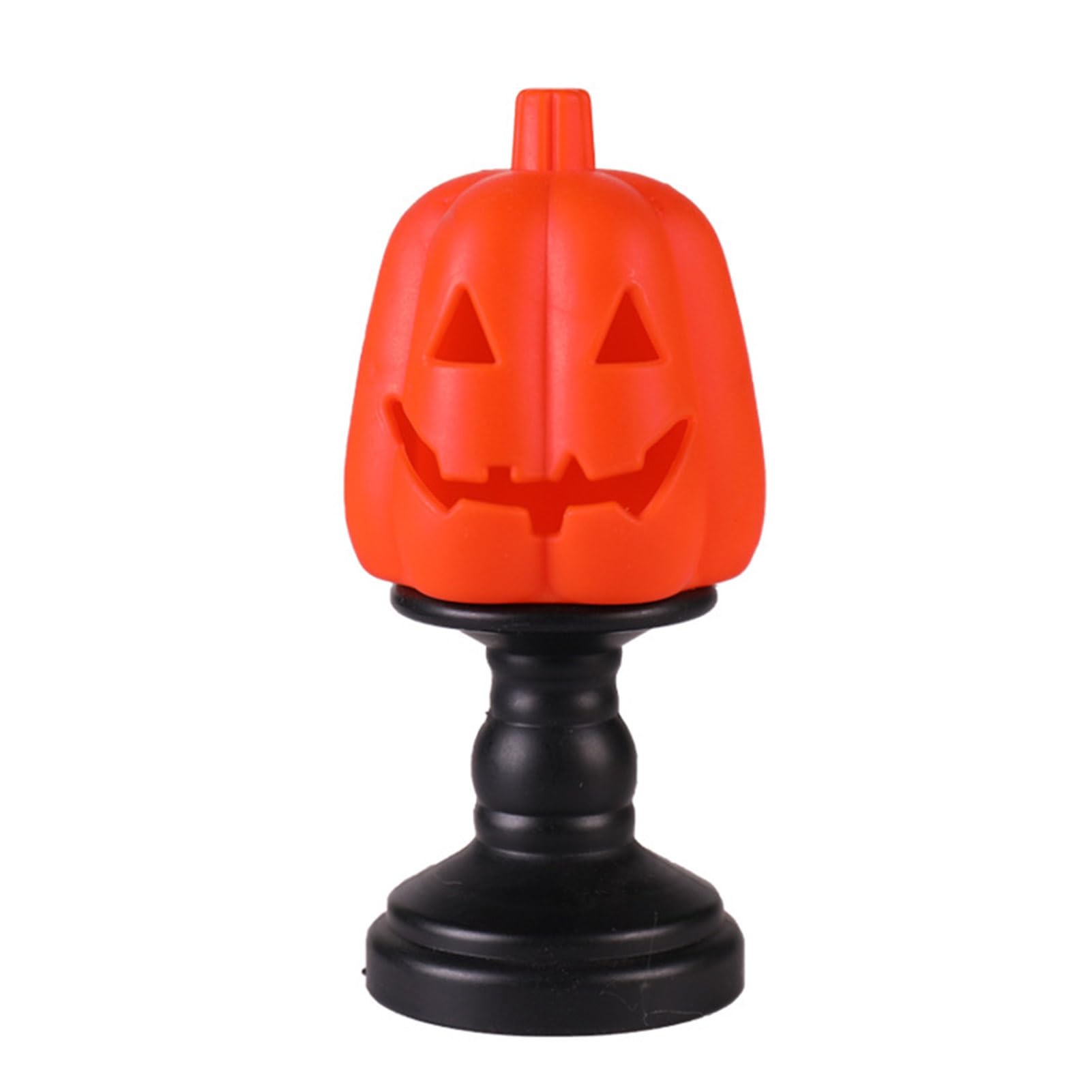 RetroNest Halloween Night Light,LED Skeleton Eyeball Pumpkin Lamp for Spooky Home Table Decor,Battery Operated Decorative Ornament for Festive Party Prop Warm Glow Lighting C