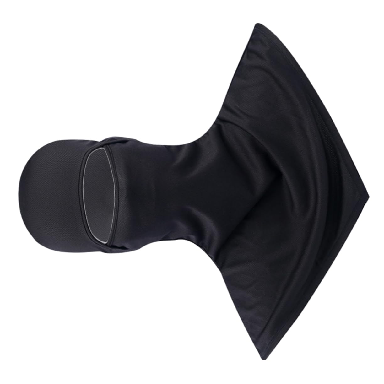 Cabilock 1PC Sun Block Headgear Mask Breathable Quick Drying Face Guard for Outdoor Activities UV Protective Full Face Cover for Cycling Hiking and Riding Black