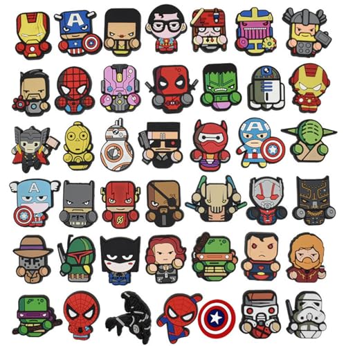 xutong 20 Piezas Adornos De Zapatos Pvc,PVC Pins Zapatos,de Regalos de Fiesta Adornos De Zapatos De Verano Decoración Zapatos Dibujos Animados,Fiesta de Cumpleaños Regalo