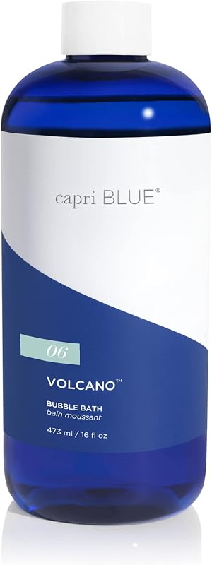 Espuma para banho Capri Blue Volcano com extratos de melancia e romã e glicerina, 16 oz