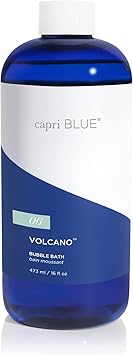 Capri Blue Luxury Bubble Bath for Women & Men - Relaxing Bath Products - Formulated with Watermelon & Pomegranate Extracts and Glycerin - Self Care Gifts for Women & Men Volcano, 16 oz