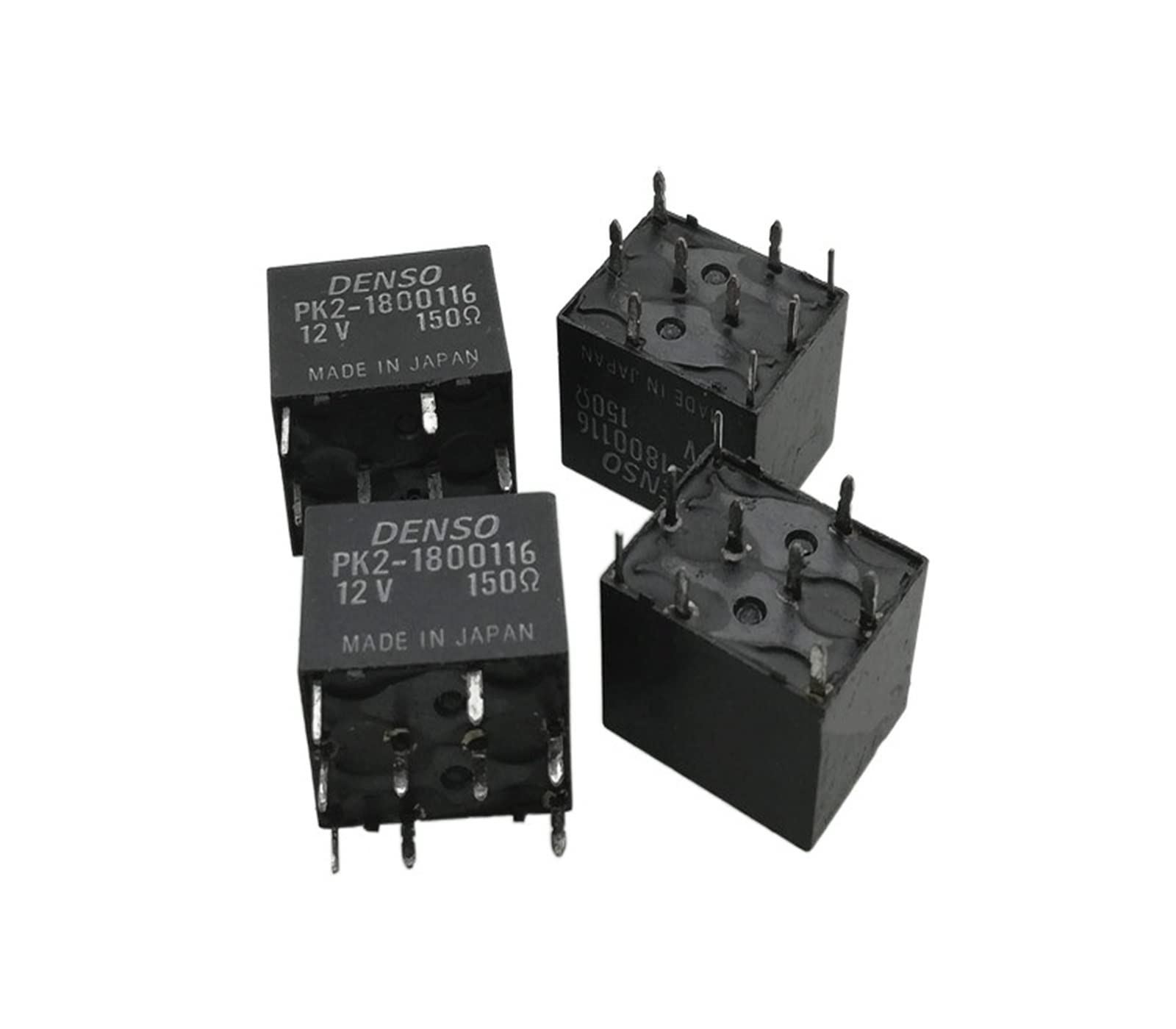 1 uds/5 uds relé de automóvil PK2-1800116 PK21800116 12V 12VDC DC12V 12V relé de Coche 9PIN (Size : One Size)