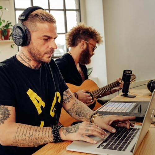 beyerdynamic DT 990 PRO Single Sided Wired On-Ear Studio Headphones for Mixing, Mastering and Editing, 80 Ohm. Handmade in Germany - View 4