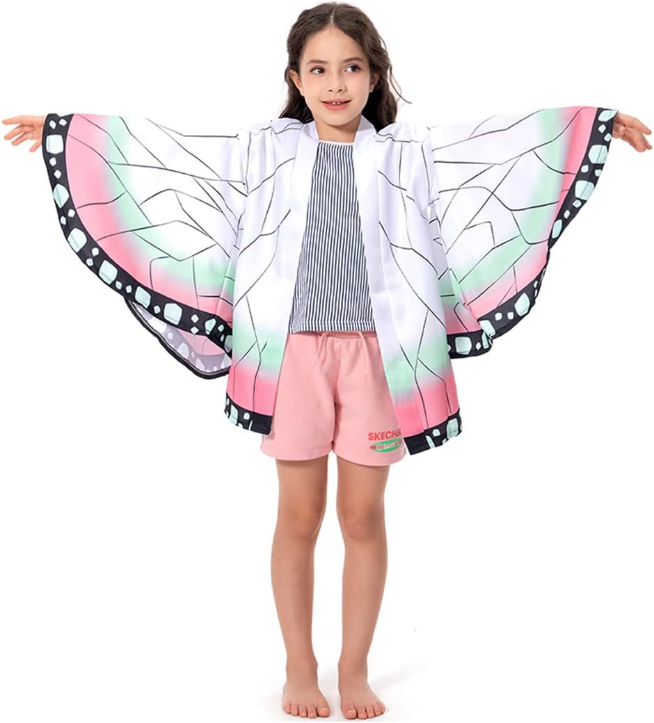 Vaianie Kids Kimono Cosplay Costume Outfit Cardigan Top Jacket Robe Cloak Anime image 4