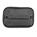 Conair Travel Makeup Bag, Large Toiletry and Cosmetic Bag, Perfect Size for Use At Home or Travel, Five Piece Train Case Set in Black