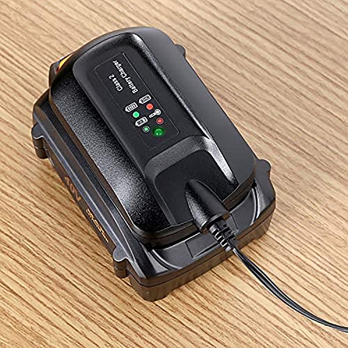 Lalafo Wa3747 40V Max Lithium Ion Battery Charger For Worx Wa3580 Battery, Compatible With Worx 40V Cordless Tools Wg180 Wg280 Wg380 Wg580 Wg776 #TOP5