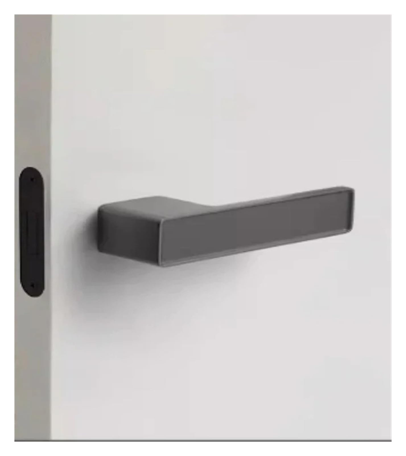 1 zestaw zamków ze stopu aluminium, do wewnątrz, do sypialni, cichy zamek do drzwi (40 x 40 x 20 mm)