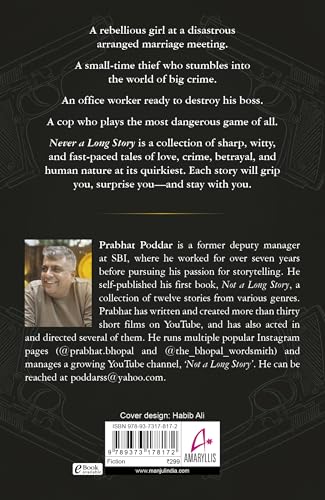 Image of Never A Long Story: Love, Loss, Murder & More - A Collection of Short Stories (English)