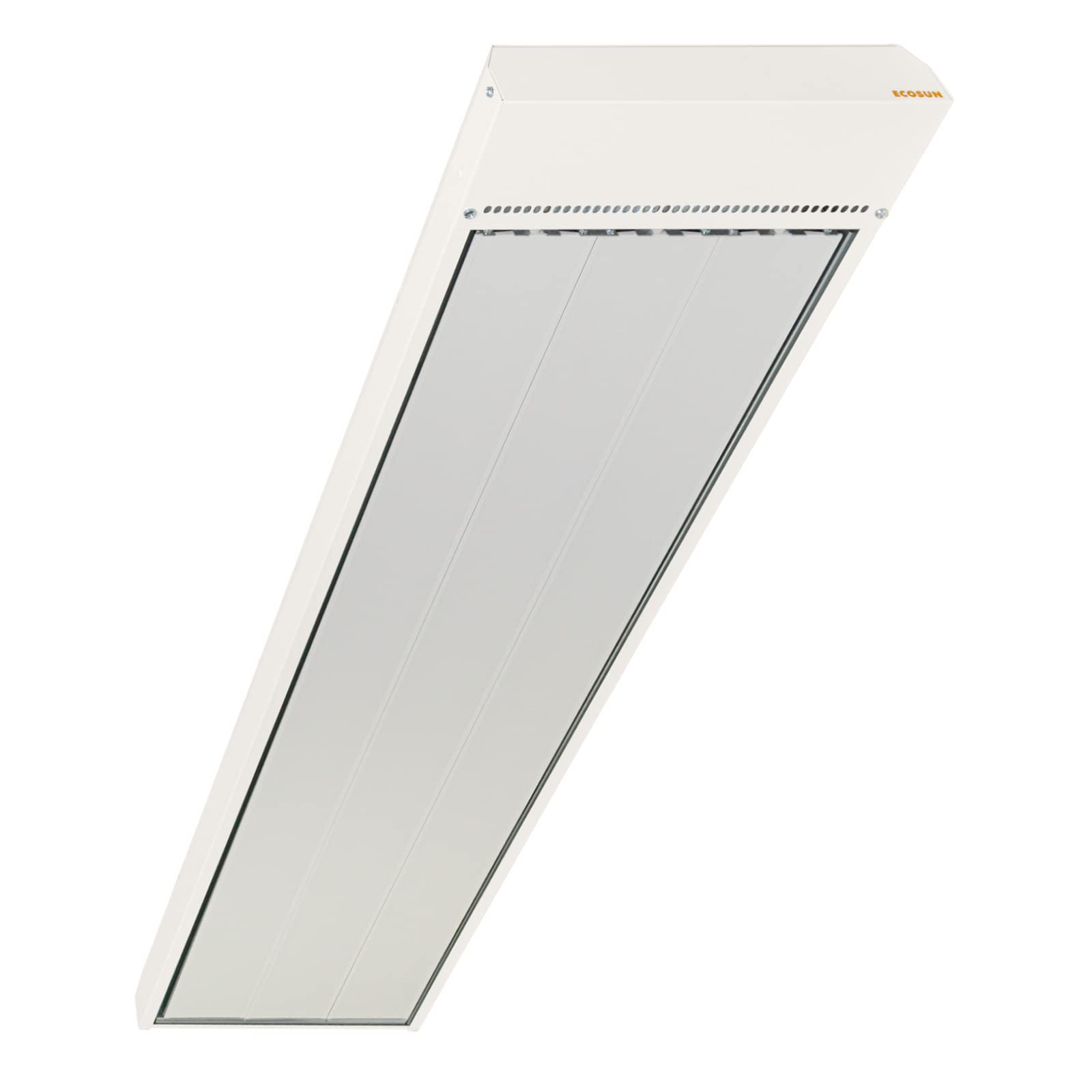 Ecosun S+ promiennik podczerwieni 3600 W, 230/400 V, IPX4, przemysłowy grzejnik do hal magazynowych, warsztatów, garaży, hal sportowych