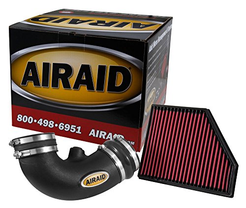 Airaid Cold Air Intake System: Increased Horsepower, Dry Synthetic Filter: Compatible with 2016-2020 CHEVROLET (Camaro SS) AIR-251-701