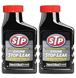 2 x Engine Oil Stop Leak Sealer Treatment Additive For Petrol & Diesel Engines 300 ml, Renews Seals and Gaskets Repairs and protects, Specially formulated and Prevents Minor Oil Leaks