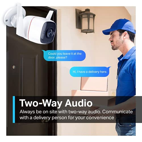 TP-Link - Draadloze bewakingscamera, binnen en buiten, wifi-IP-camera, 1080p, bidirectionele audio, nachtzicht… - Image 7