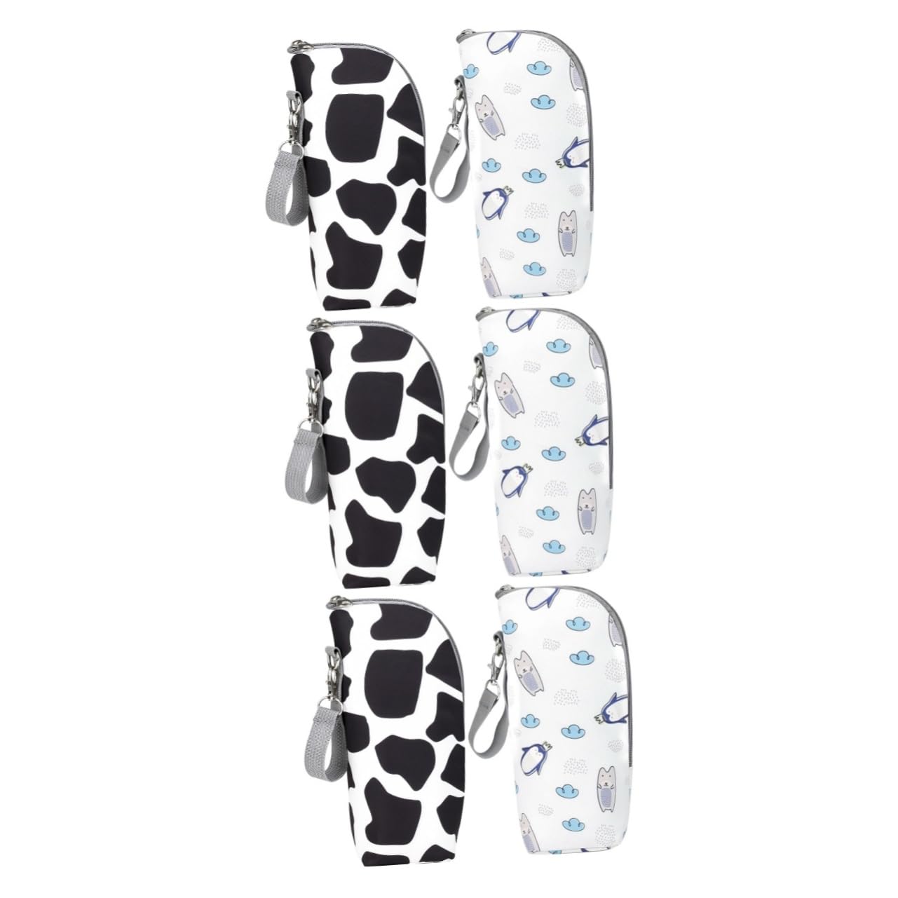 ibasenice 6piezas Bolsa Térmica Aislante para Biberones Contenedor Portátil De Comida para Bebés Accesorios De para y Almacenamiento De Leche Caliente