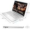 HP-2021-Newest-156-IPS-FHD-Display-Laptop-AMD-Ryzen-7-4700U-Processori7-10710U-Numeric-Keypad-Webcam-16GB-DDR4-RAM-512GB-PCIE-SSD-Bundle-with-Woov-Accessories-Windows-10-Home-Silver HP 2021 Newest 15.6" IPS FHD Display Laptop, AMD Ryzen 7 4700U Processor(>i7-10710U), Numeric Keypad, Webcam, 16GB DDR4 RAM, 512GB PCIE SSD, Bundle with Woov Accessories - Windows 10 Home - Silver