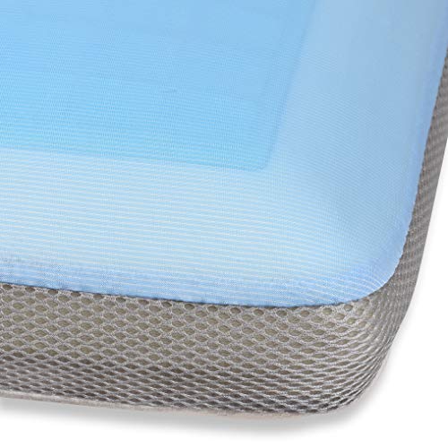 Trucontour Cooling Gel Pillow With Soft Memory Foam - Includes Fitted Cotton Pillow Case And Storage Case #TOP5