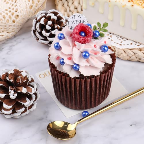 Image of Blue Sprinkles for Cake Decorating, 4 Sizes Edible Pearl Sprinkles, 7.8oz