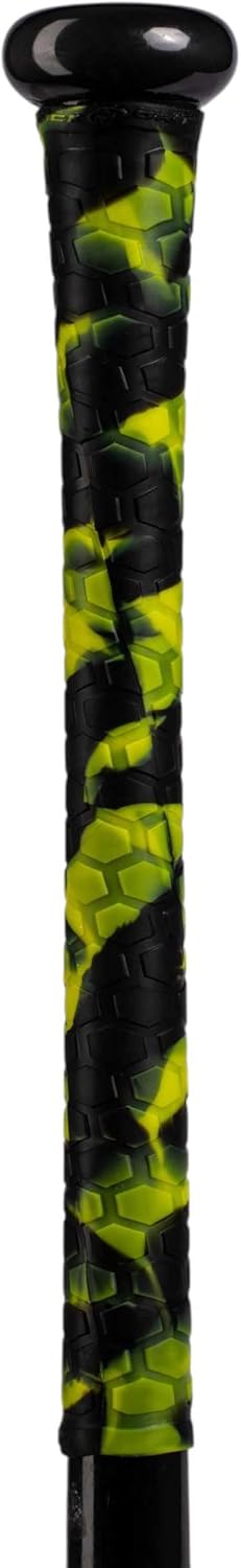 StickGrip® Hexagon Series - Advanced Baseball & Softball Bat Grip - Easy Installation, Durable HydroFlex 2.0 Polymer, Weather-Resistant, High-Performance Grip (11")