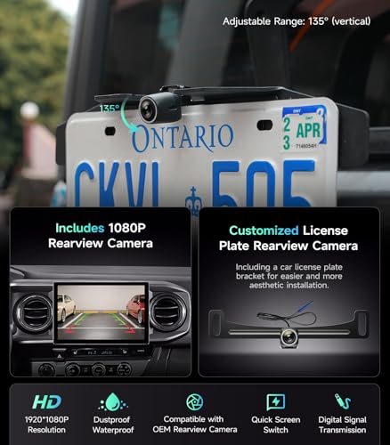Image of Car Radio Stereo for Toyota Tacoma 2016-2023, Wireless CarPlay Android Auto | 11.5'' IPS HD touchscreen, 64G storage, 5G WiFi GPS navigation, phone link, Bluetooth, AM FM SWC, 1080P backup camera
