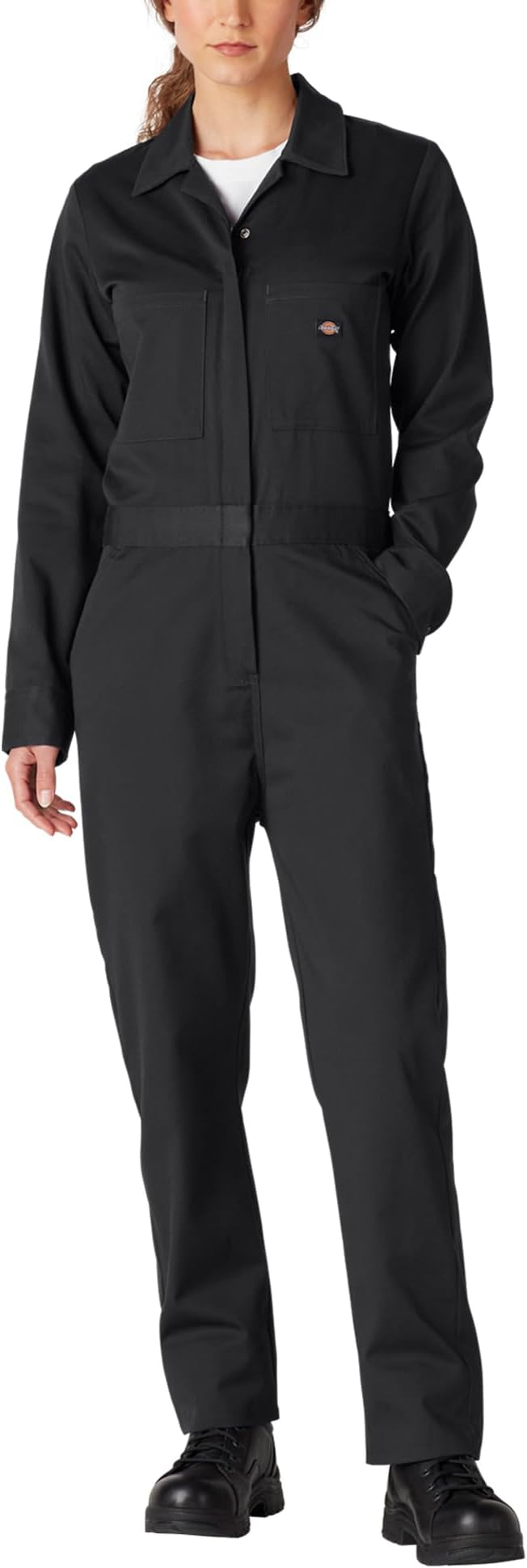 Women's Long Sleeve Cotton Twill Coverall