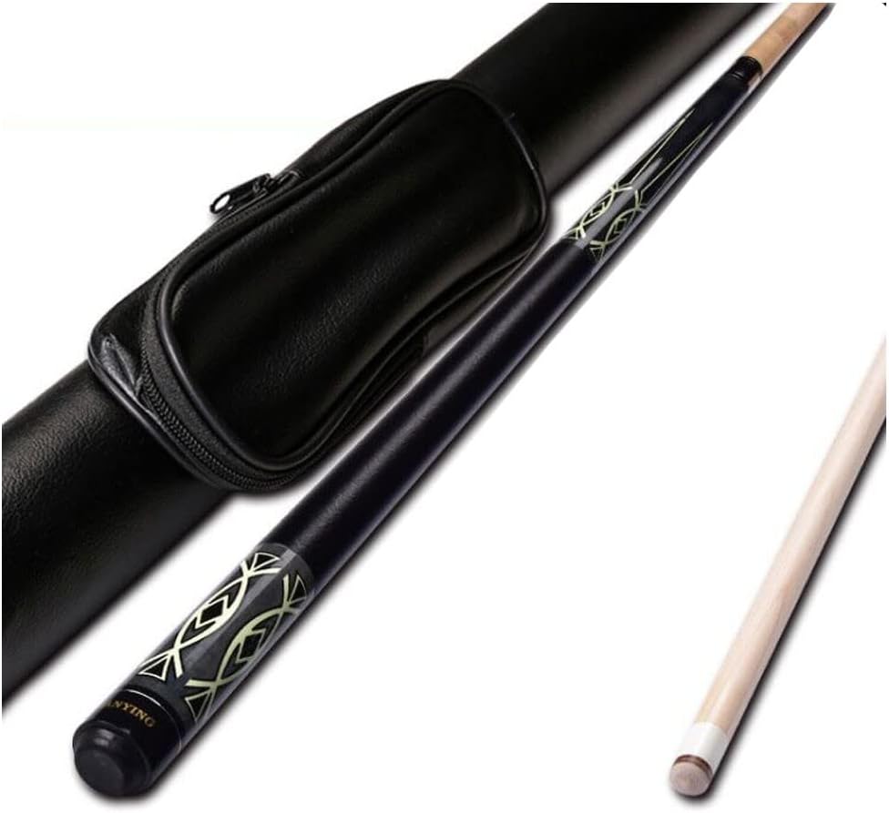 Pool Cue Billiard Stick Cue Tips 12.75mm Head Desk 1/2 Link Handmade Pool Cue, Explosive Rest and Easy Jump Cue for Adults and Kids EIIDJFF 230202(Color:A)