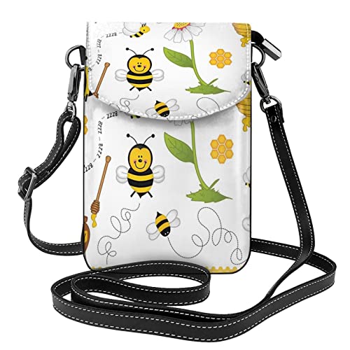 Sac à bandoulière pour téléphone portable protégeant vos cartes et votre écran