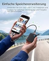 ORICO Extreme Portable SSD 480GB mit 2 in 1 USB C Kabel – Ansicht 4