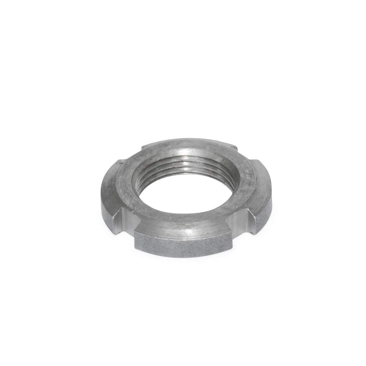 J.W. Winco KM5 KM Bearing Lock Nut, M25 x 1.5 Thread, 38 mm OD, 7 mm