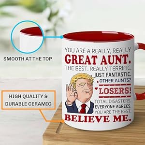 BECHUSKY Mothers Gift For Aunt - Auntie Gifts - Best Aunt Ever - Birthday Gifts For Auntie - Mothers Day Mug For Auntie From Niece Nephew For Christmas Birthday 11 OZ BECHUSKY Mothers Gift For Aunt Auntie Gifts Best Aunt Ever Birthday Gifts For Auntie Mothers Day Mug For Auntie From Niece Nephew For Christmas Birthday 11 OZ