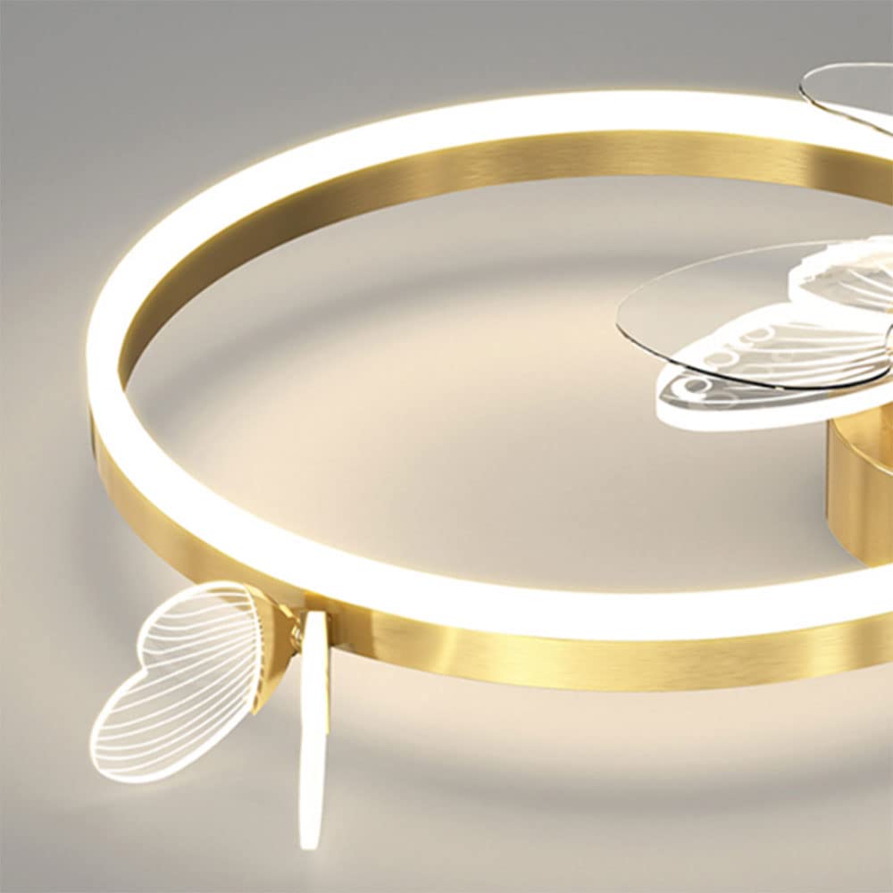 Nuove luci Moderne del Ventilatore a soffitto del LED per Il Soggiorno Sala da Pranzo Studio Camera dei Bambini Camera da Letto Arredamento Creativo Fan Plafoniera Lampadario Ventilatore dimmerabile
