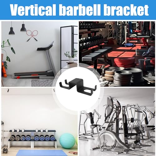 Support d'haltère vertical en acier pour entraînement de force à la maison - 4