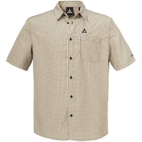 Chemise Schöffel CIRC Dalfoss noir taille 62 : le confort anti-frottement pour homme fort