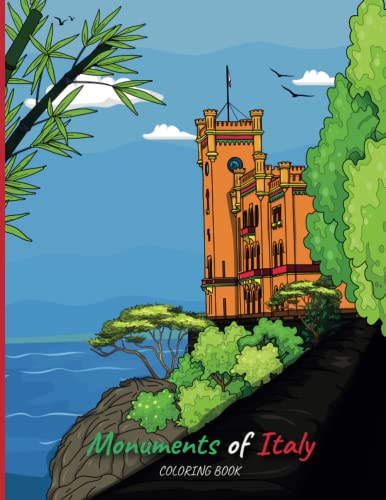 Monuments of Italy: Coloring Book