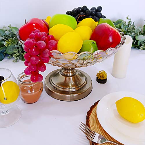 Winlyn 28 Pcs Artificial Lemons And Limes, Fake Fruit Lemons Artificial Lifelike Simulation Lemon For Home House Kitchen Party Decoration #TOP6