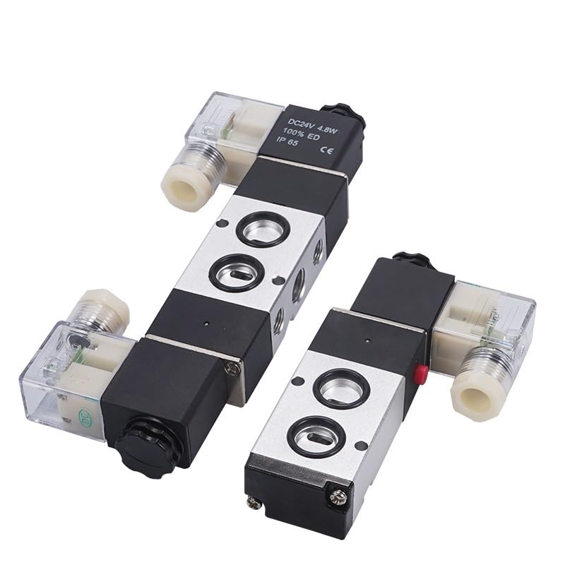 Valve pneumatique 4M320-10 DC12V à commutation rapide 5/2 - 8