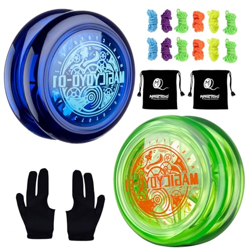 MAGICYOYO D1 Pack of 2 Looping Yoyos for Kids-12