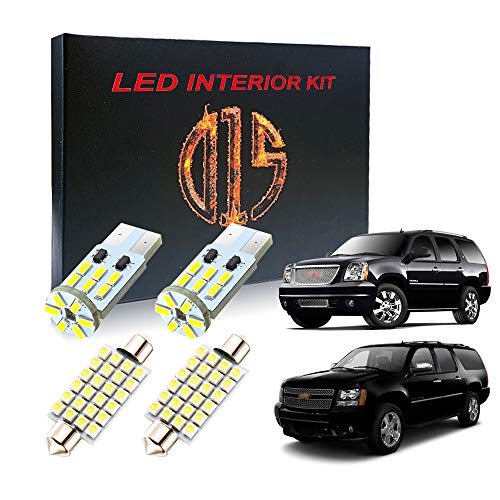 D15 Lighting LED Interior Light Accessories Kit for Chevy Tahoe Suburban GM…