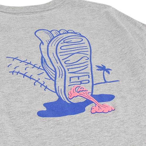 Image of Quiksilver Boys' Short Sleeve Logo Graphic T-Shirt, Soft & Comfortable, Regular Fit