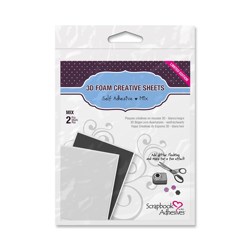 SCRAPBOOK ADHESIVES BY 3L 3D Foam Creative Sheets