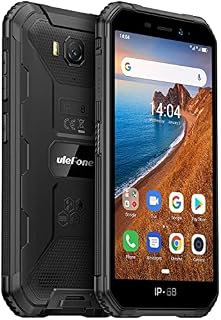 Ulefone Rugged Smartphone, Armor X6 Rugged Phone Unlocked, 16GB ROM, 128GB Extension, 5.0 inch Tough Screen, 4000mAh, SIM Free Android Mobile Phone, WiFi, Bluetooth, GPS, Face Recognition, Black