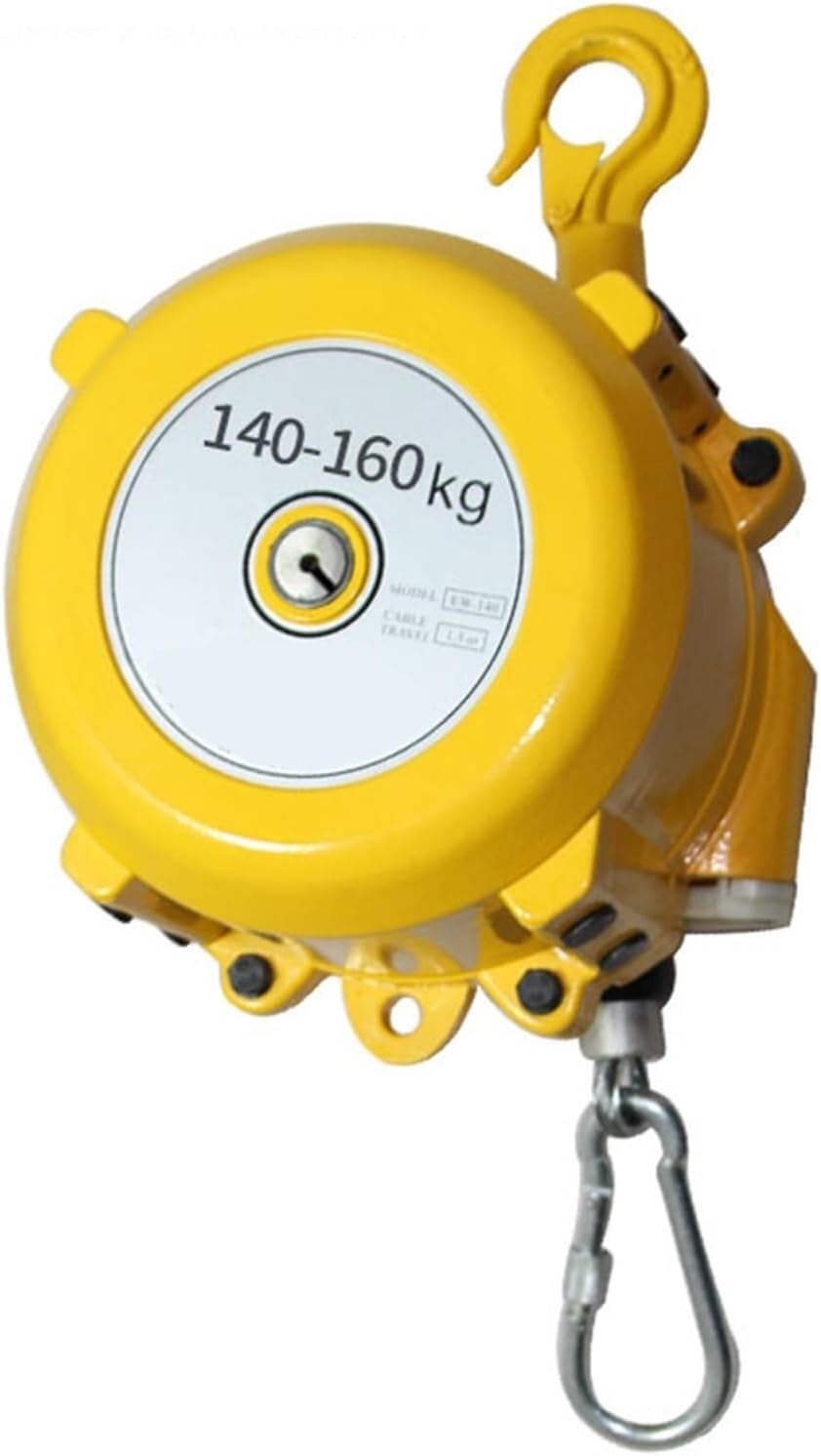 VUIKLCty Spring Balancer, Suspendable Telescopic Tool Spring Balancer, Adjustable Balancer Telescopic (Size:140-160 Kg)