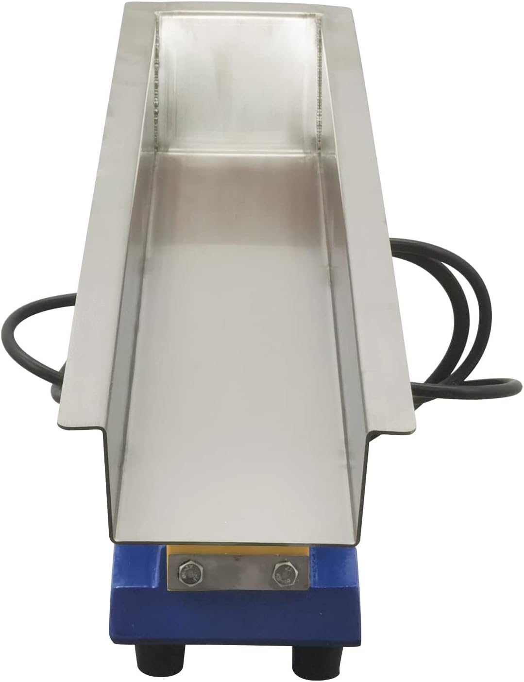 TECHTONGDA Mini Vibrating Feeder Conveyor Electromagnetic Powder Shaking Feeding Machine Half-Wave Rectifier Vibrating Feeding Machine 110V/220V