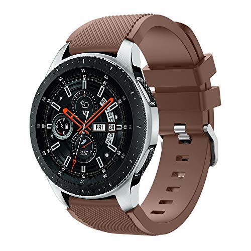 para Samsung Galaxy Watch 46mm Correa, Zolimx Silicona Suave Reemplazo Correo de Sport Banda por Pulseras de Repuesto Samsung Galaxy Watch 46mm